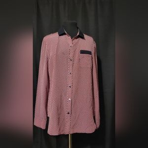 Theory button down top